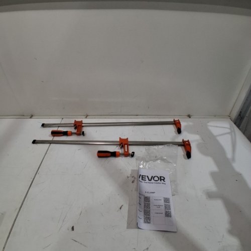 2PK BAR F-CLAMP - 24" JAW OPENING - ORANGE (MODEL: ‎FCA24) image 2
