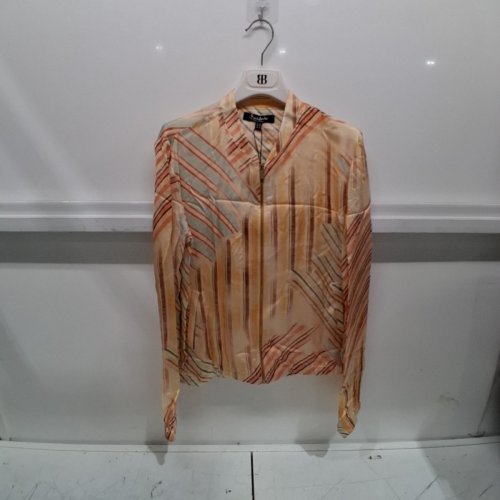 WOMEN'S BARILOCHE STRIPED ZIP-UP JACKET - SMALL / MEDIUM - 38 - MULTICOLOR (STYLE : ALIUD) image 2