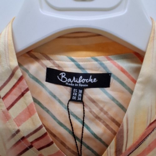 WOMEN'S BARILOCHE STRIPED ZIP-UP JACKET - SMALL / MEDIUM - 38 - MULTICOLOR (STYLE : ALIUD) image 6