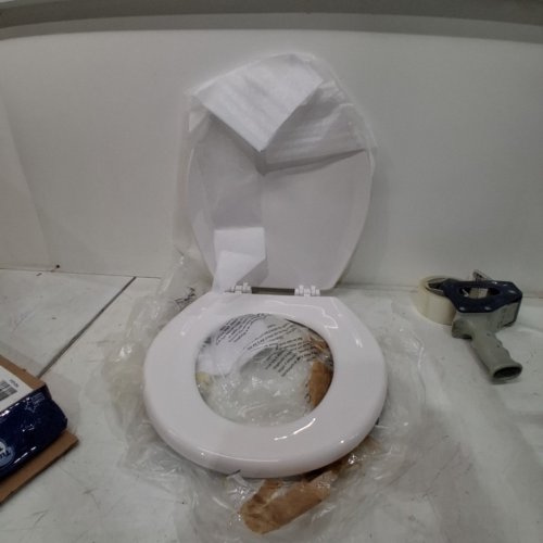 CENTOCO ROUND CENTOCORE WOOD TOILET SEAT - WHITE ( MODEL- DS700-001) image 2