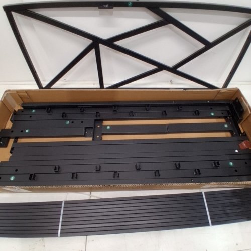 CHICZHINEST METAL BED FRAME WITH USB CHARGING STATION AND LED LIGHTING - TWIN - WHITE - (MODEL: SA-60009-5) image 6