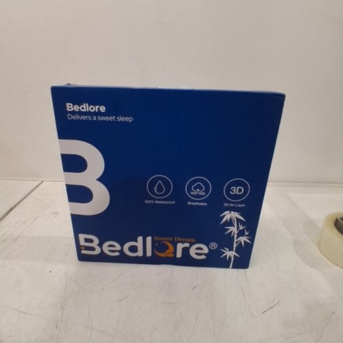 BEDLORE WATERPROOF MATTRESS COVER - TWIN XL - GREY image 2