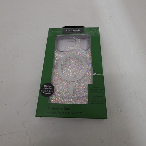 KATE SPADE PROTECTIVE PHONE CASE WITH MAGSAFE FOR IPHONE 17 PRO - CHUNKY GLITTER image 4