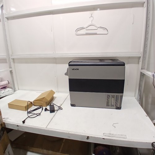 EUHOMY 12V PORTABLE COOLER/FREEZER FOR CAMPING OR HOME WITH APP CONTROL - 59QT -4F~68F - BLACK & GREY (MODEL: CF-55) image 3