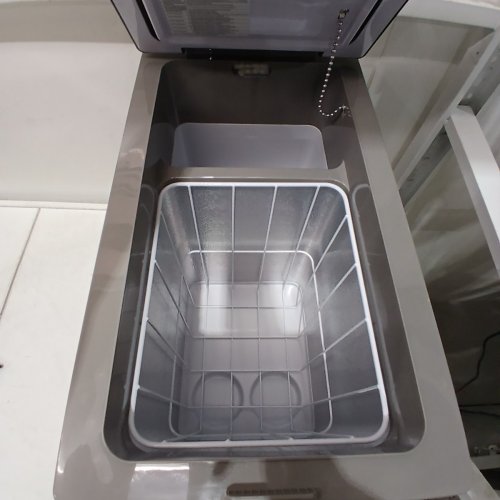 EUHOMY 12V PORTABLE COOLER/FREEZER FOR CAMPING OR HOME WITH APP CONTROL - 59QT -4F~68F - BLACK & GREY (MODEL: CF-55) image 6