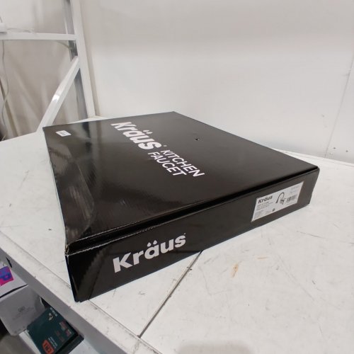 KRAUS ALLYN SERIES 3-FUNCTION TRANSITIONAL BRIDGE KITCHEN FAUCET WITH PULL-DOWN SPRAY HEAD - MATTE BLACK (MODEL: KPF-3121MB) image 7