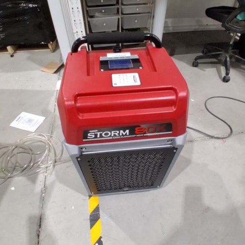 ALORAIR STORM 80X COMMERCIAL DEHUMIDIFIER WITH PUMP, - 170 PPD - RED (MODEL: STORM 80X) image 7