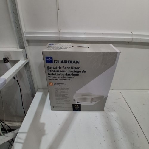 MEDLINE GUARDIAN BARIATRIC 4" SEAT RISER - OFF WHITE (MODEL: G4-300BRX1) image 4