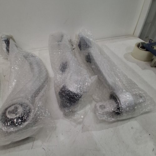 4PK A-PREMIUM FRONT FORWARD AND REARWARD LOWER CONTROL ARM KIT - SILVER image 5