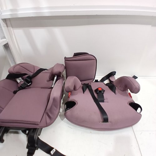 GRACO TRANZITIONS 3-IN-1 LIGHTWEIGHT ADJUSTABLE HEIGHT HARNESS BOOSTER CAR SEAT WITH CUP HOLDERS - 100LB MAX WEIGHT - ELOISE PURPLE (MODEL: 2217080) image 3