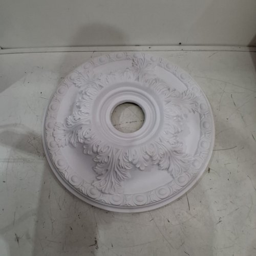 EKENA MILLWORK GRANADA CEILING MEDALLION - 18" - WHITE (MODEL: CM18GAUWF) image 2