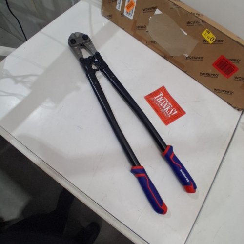 WORKPRO BOLT CUTTER - 30" - BLUE/RED/BLACK (MODEL: CR-MO 30" -750) image 3