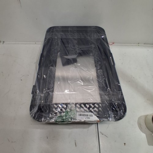 STAINLESS STEEL CAT LITTER BOX WITH SCOOP - 14.5" X 22.5" - DARK GREY image 5