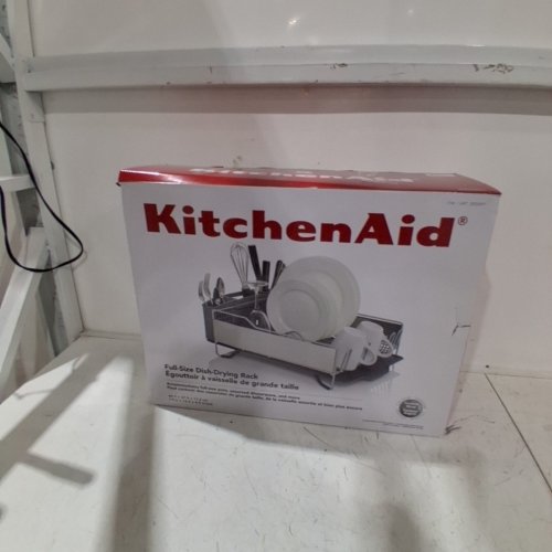 KITCHENAID FULL-SIZE LARGE DISH-DRYING RACK - GREY - (KNS896BXGRA) image 4