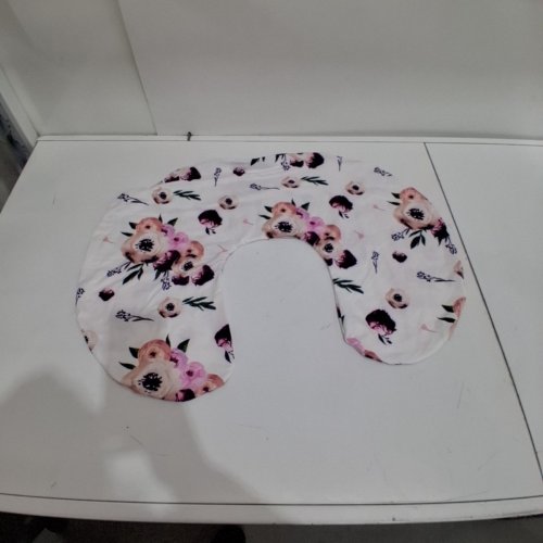 NURSING PILLOW COVER - OSFM - WHITE/FLORAL image 2