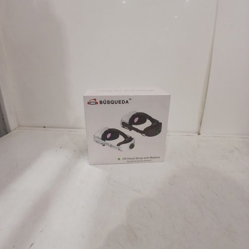 BUSQUEDA COMFORT HEAD STRAP WITH BATTERY PACK FOR OCULUS QUEST 2 - 8000 MAH PD - WHITE (MODEL : Q1-8000-A) image 2
