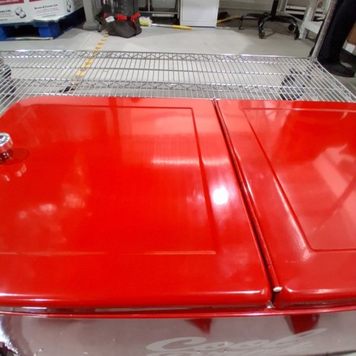 VEVOR ROLLING ICE CHEST HOLDS UP TO 50 BOTTLES - 80QT - RED (MODEL: DR120201) image 8