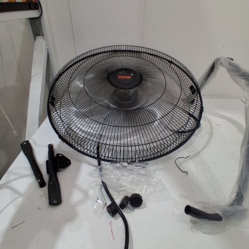 INDUSTRIAL WALL-MOUNTED 3-SPEED FAN - 20" - BLACK (MODEL: HIFANXFLOOR20) image 2