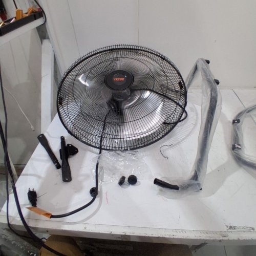INDUSTRIAL WALL-MOUNTED 3-SPEED FAN - 20" - BLACK (MODEL: HIFANXFLOOR20) image 3