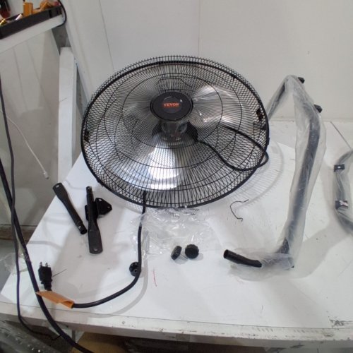 INDUSTRIAL WALL-MOUNTED 3-SPEED FAN - 20" - BLACK (MODEL: HIFANXFLOOR20) image 4