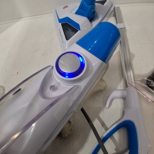 BISSELL POWEREDGE 2-IN-1 MULTI-SURFACE STEAM MOP & HANDHELD CLEANER - WHITE/BLUE (MODEL: 2078C) image 2