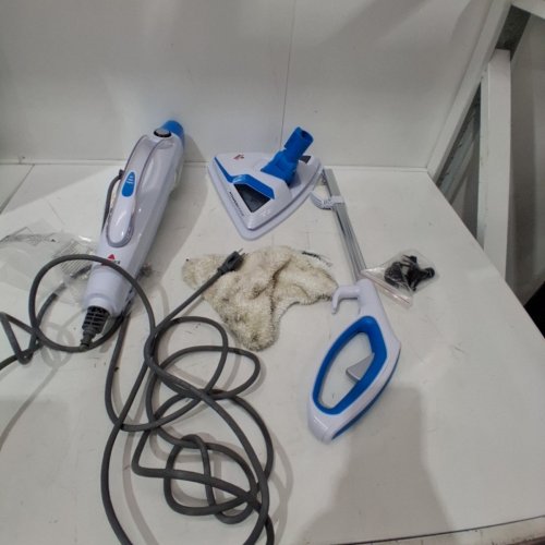 BISSELL POWEREDGE 2-IN-1 MULTI-SURFACE STEAM MOP & HANDHELD CLEANER - WHITE/BLUE (MODEL: 2078C) image 3