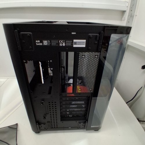 CORSAIR AIR 5400 RS-R ARGB TRIPLE-CHAMBER MID-TOWER PANORAMIC PC CASE WITH 3 RS120-R ARGB FANS AND REVERSE MOTHERBOARD SUPPORT - BLACK (MODEL: AIR 5400) image 8