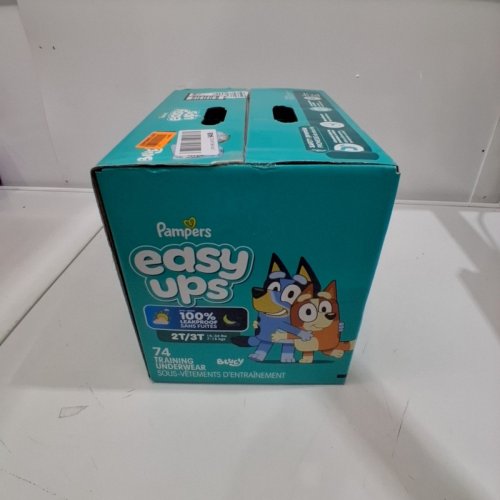 74PK PAMPERS EASY UPS BLUEY TRAINING UNDERWEAR - 2T/3T image 2