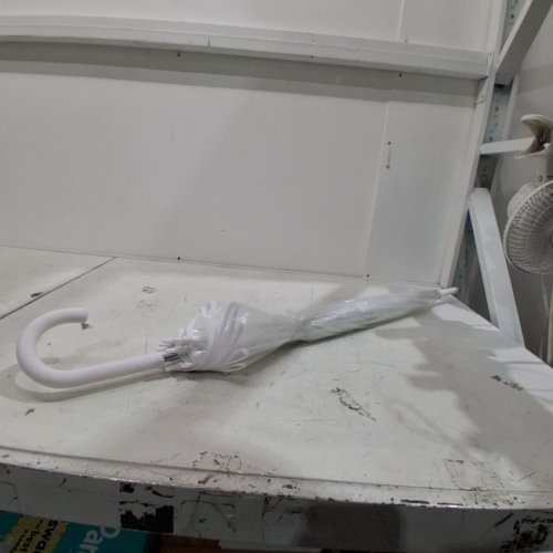 CLEAR DOME UMBRELLA - WHITE / CLEAR image 5
