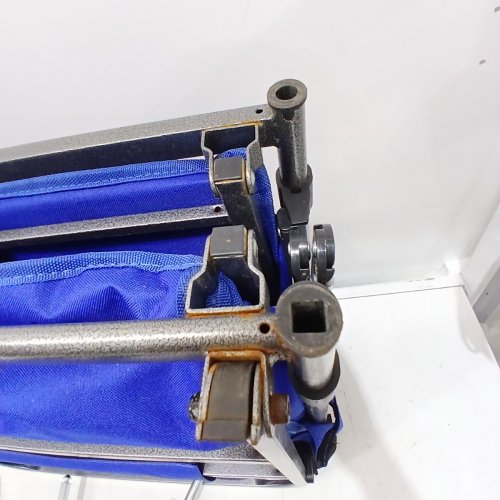 OVERMONT FOLDABLE COLLAPSIBLE WAGON WITH TAILGATE - 200L - 300LBS CAP - BLUE (MODEL: OM006034) image 4