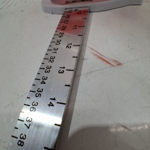PICTURE HANGING LEVEL RULER - 15" - ORANGE image 4
