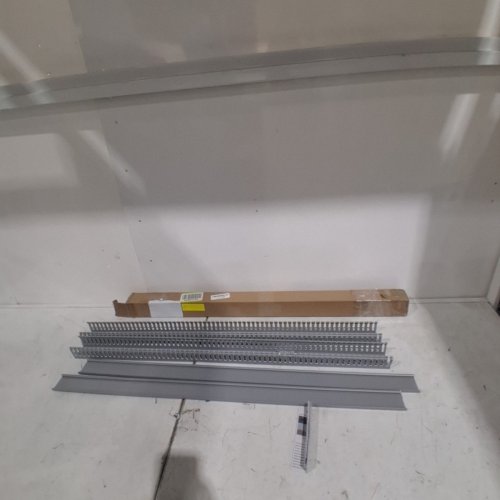 ZHIYO CABLE RACEWAY UNDER DESK WIRE MANAGEMENT CHANNEL KIT - 3FT X 3FT - GRAY (MODEL: CMSR-H50W50-GY) image 2