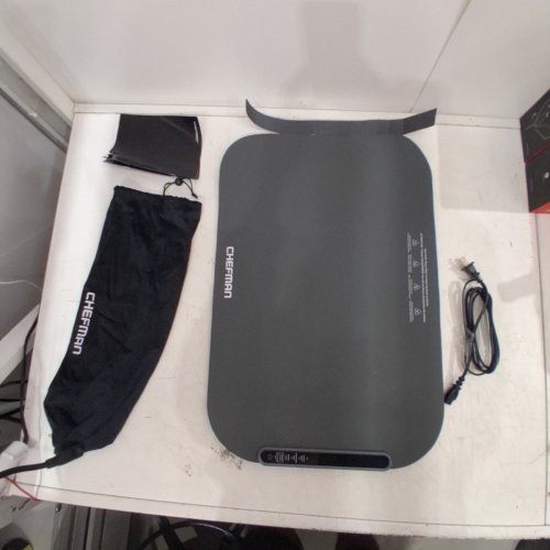 CHEFMAN ROLL N' GO ELECTRIC WARMING SILICONE MAT - 24" X 16" - GREY (MODEL: RJ22-S-GREY-CA) image 3
