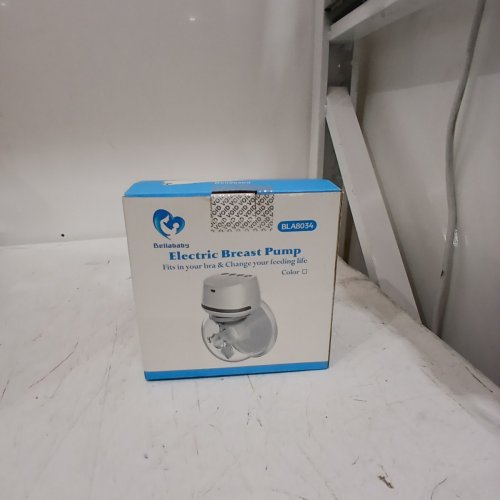 BELLABABY WEARABLE HANDS FREE LOW NOISE BREAST PUMP - WITH 24MM FLANGES - 60Z - WHITE image 4