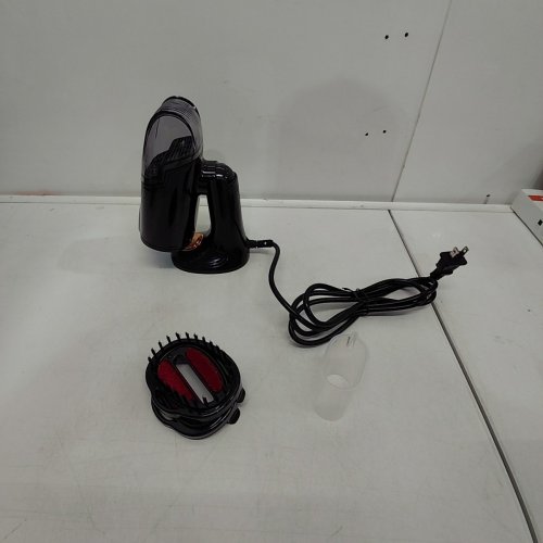 FOLDABLE HAND HANGING IRONING STEAMER MACHINE - 1500W - BLACK (MODEL: DJ.1011) image 2