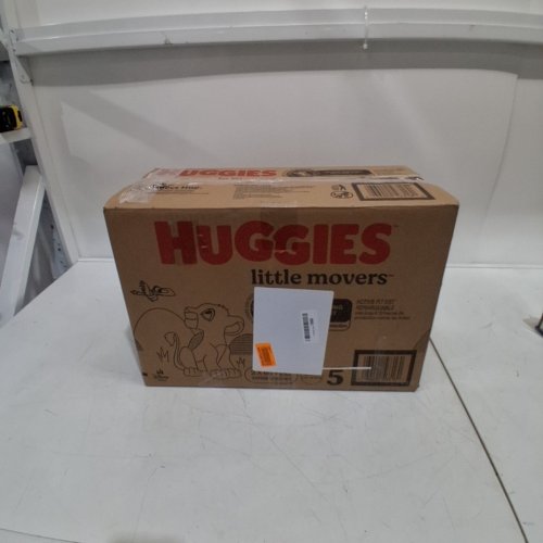 132PK HUGGIES LITTLE MOVERS DIAPERS - SIZE 5 image 3