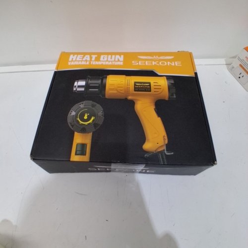SEEKONE CORDED HEAT GUN - 1800W - 110V - 60HZ - YELLOW (MODEL: ‎SDL-2816) image 4
