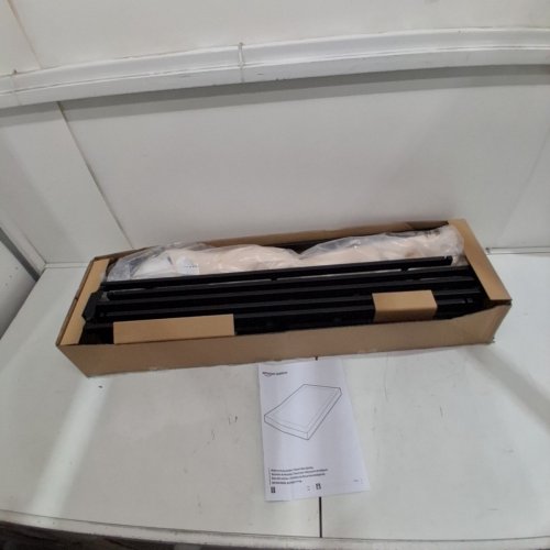 AMAZON BASICS SMART BOX SPRING BED BASE - TWIN - 5" - BLACK/WHITE (MODEL: B07K6H8K68) image 2