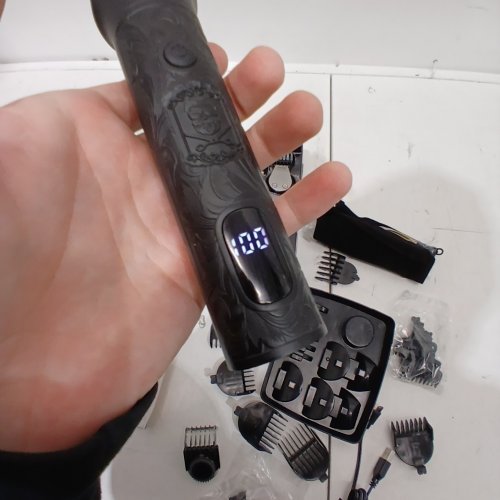 20PC UFREE BEARD TRIMMER KIT FOR MUSTACHE BODY NOSE EAR HAIR FACIAL - BLACK (MODEL: 1779) image 2