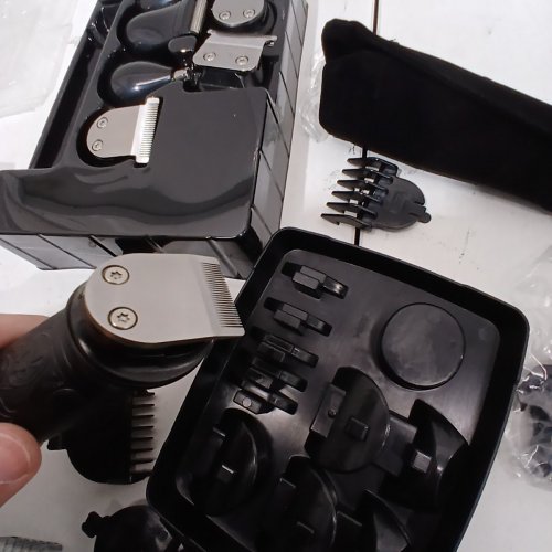 20PC UFREE BEARD TRIMMER KIT FOR MUSTACHE BODY NOSE EAR HAIR FACIAL - BLACK (MODEL: 1779) image 5