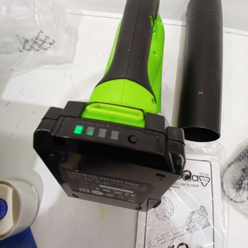 MTKOALA CORDLESS LEAF BLOWER - 20 V - GREEN/BLACK (MODEL:LB-8199) image 2