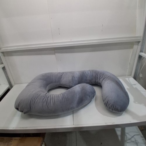 MOMCOZY U SHAPED MATERNITY BODY PILLOW - GREY image 2
