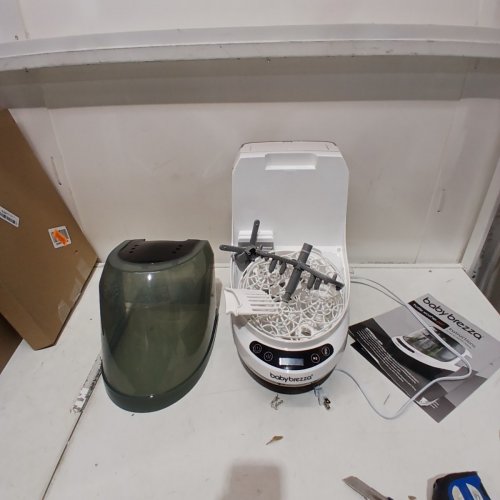 BABY BREZZA BOTTLE WASHER PRO WASHER/STERILIZER/DRYER - WHITE/BLACK (MODEL: BRZ0103) image 3