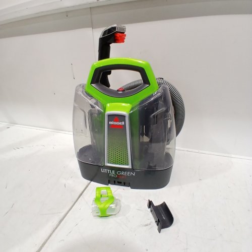 BISSELL LITTLE GREEN PORTABLE DEEP CLEANING VACUUM - 37OZ TANK MAX - GREEN/GREY (MODEL : 2513B) image 3