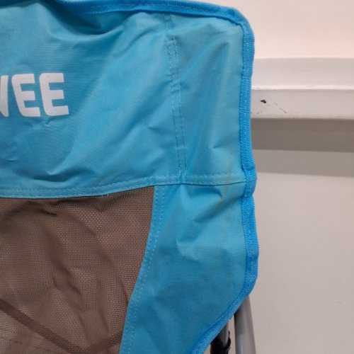 GARVEE PORTABLE LOW RECLINING BEACH CHAIR WITH CARRYING BAG - BLUE image 4