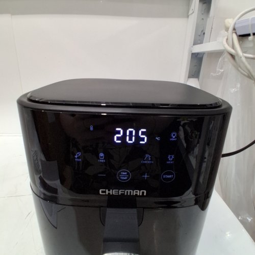 CHEFMAN TURBOFRY EASY-VIEW AIR FRYER - 5.5L - BLACK (MODEL: RJ38-6TW-CA-SERIES) image 2