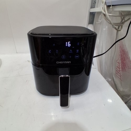 CHEFMAN TURBOFRY EASY-VIEW AIR FRYER - 5.5L - BLACK (MODEL: RJ38-6TW-CA-SERIES) image 4