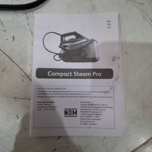 ROWENTA PROFESSIONAL STEAM IRON - 1.7L WATER TANK -1750W - BLUE(MODEL: 1939596/VR8332U1) image 4