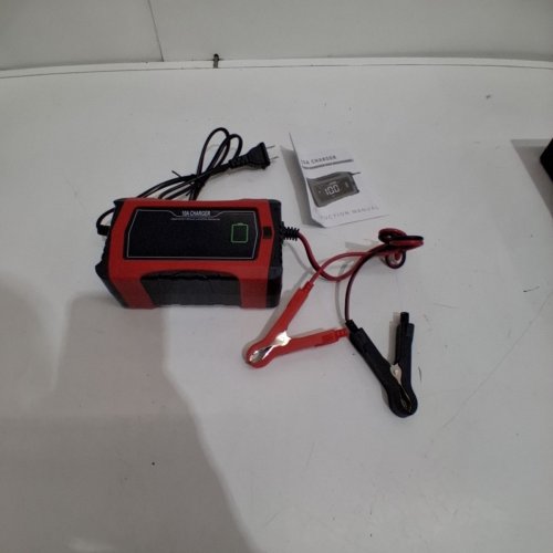 CAR BATTERY CHARGER & MAINTAINER -12V- RED/BLACK (MODEL: H-6CS) image 3