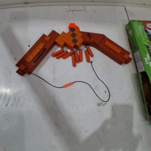 NERF MINECRAFT BOW DART BLASTER image 3